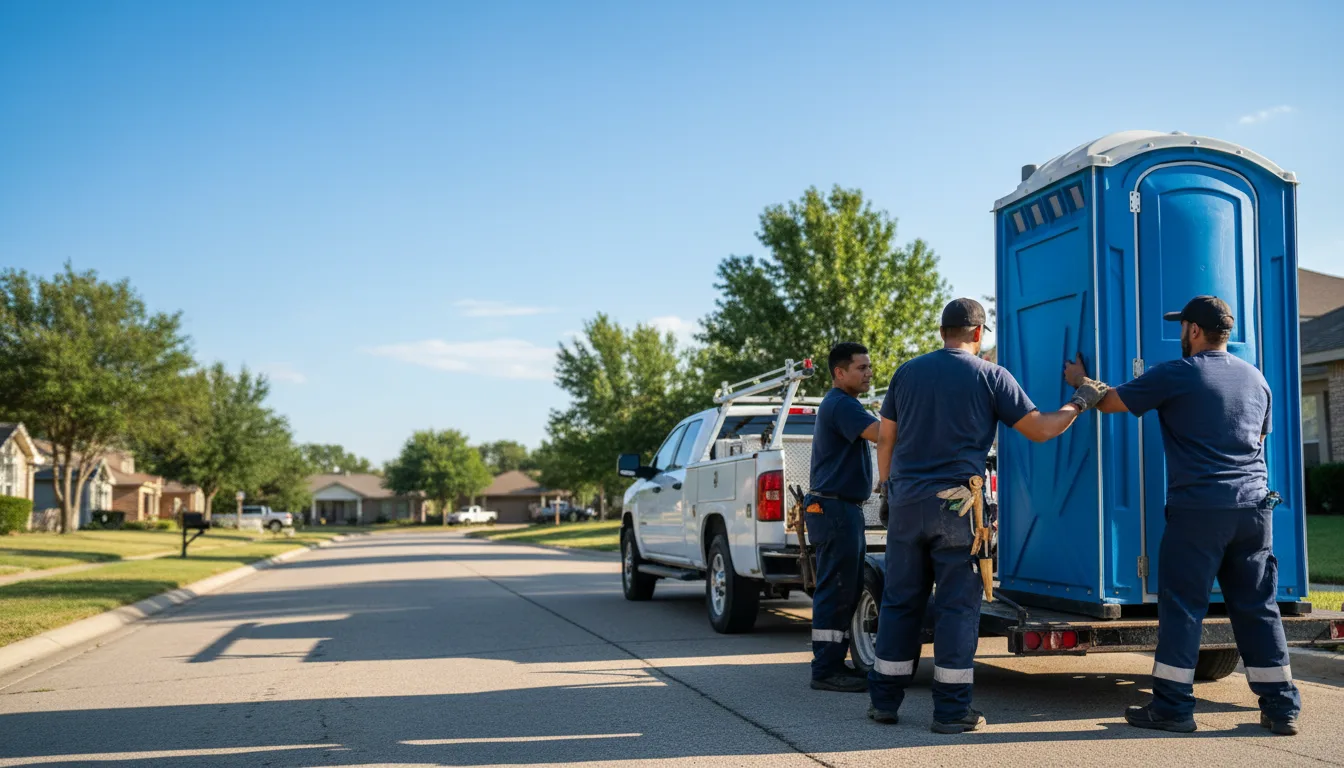 Portable Toilet Rental in Los Fresnos, TX near me